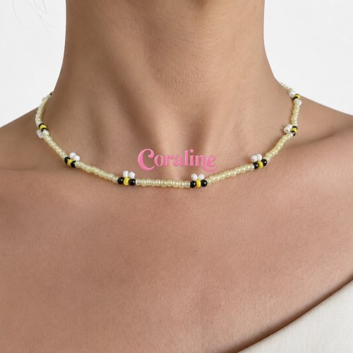 گردنبند منجوق زنبوری